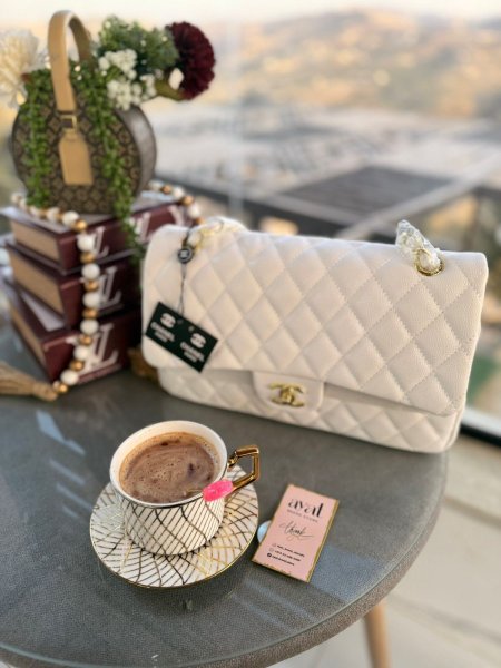 شنطة شانيل CHANEL حجم كبير قاعدة 30سم